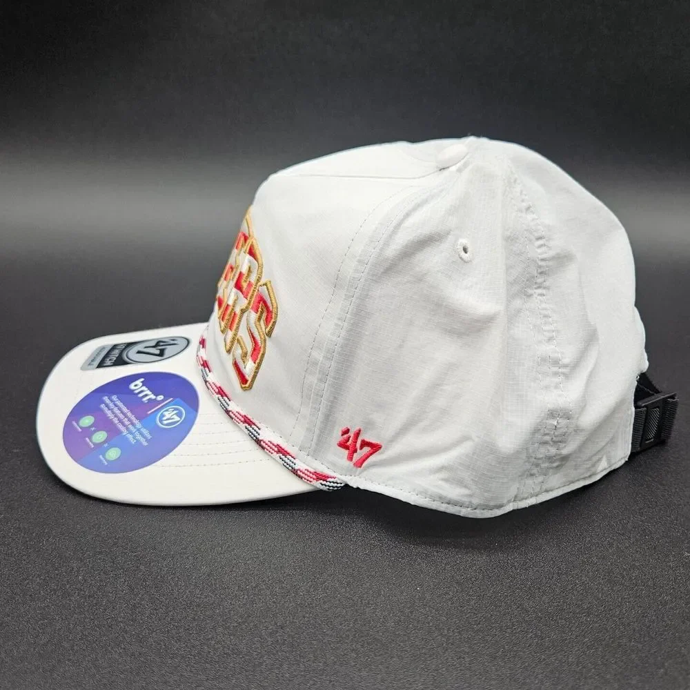 Las Vegas Raiders '47 Brand Brrr Rope Hat Cap‎ Strapback Hitch NFL American Flag